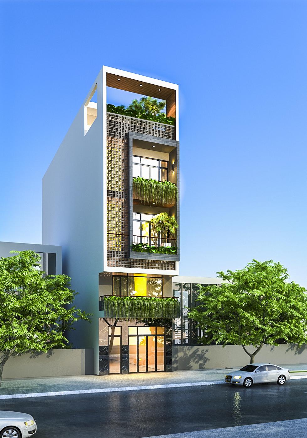 Có nên đầu tư thiết kế căn hộ cho thuê 5 tầng không?