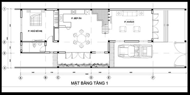 thiết kế nhà 2 tầng mái Thái