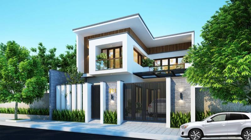 Thiết kế nhà 80m2 xinh xắn