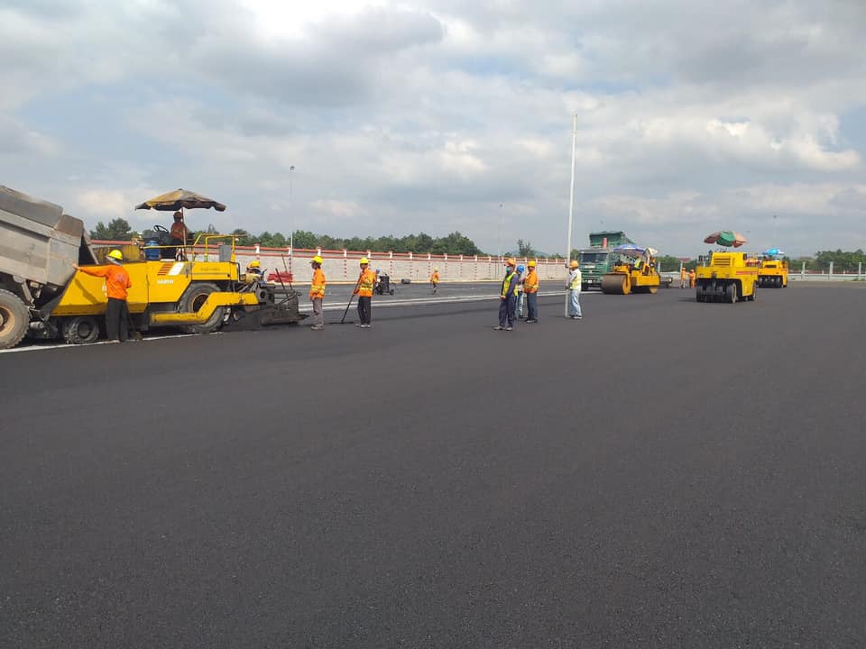 Các bước thi công đường nhựa giao thông - thi công lớp móng