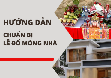 Chuẩn bị lễ đổ móng nhà