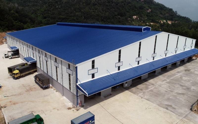 độ dốc mái nhà xưởng