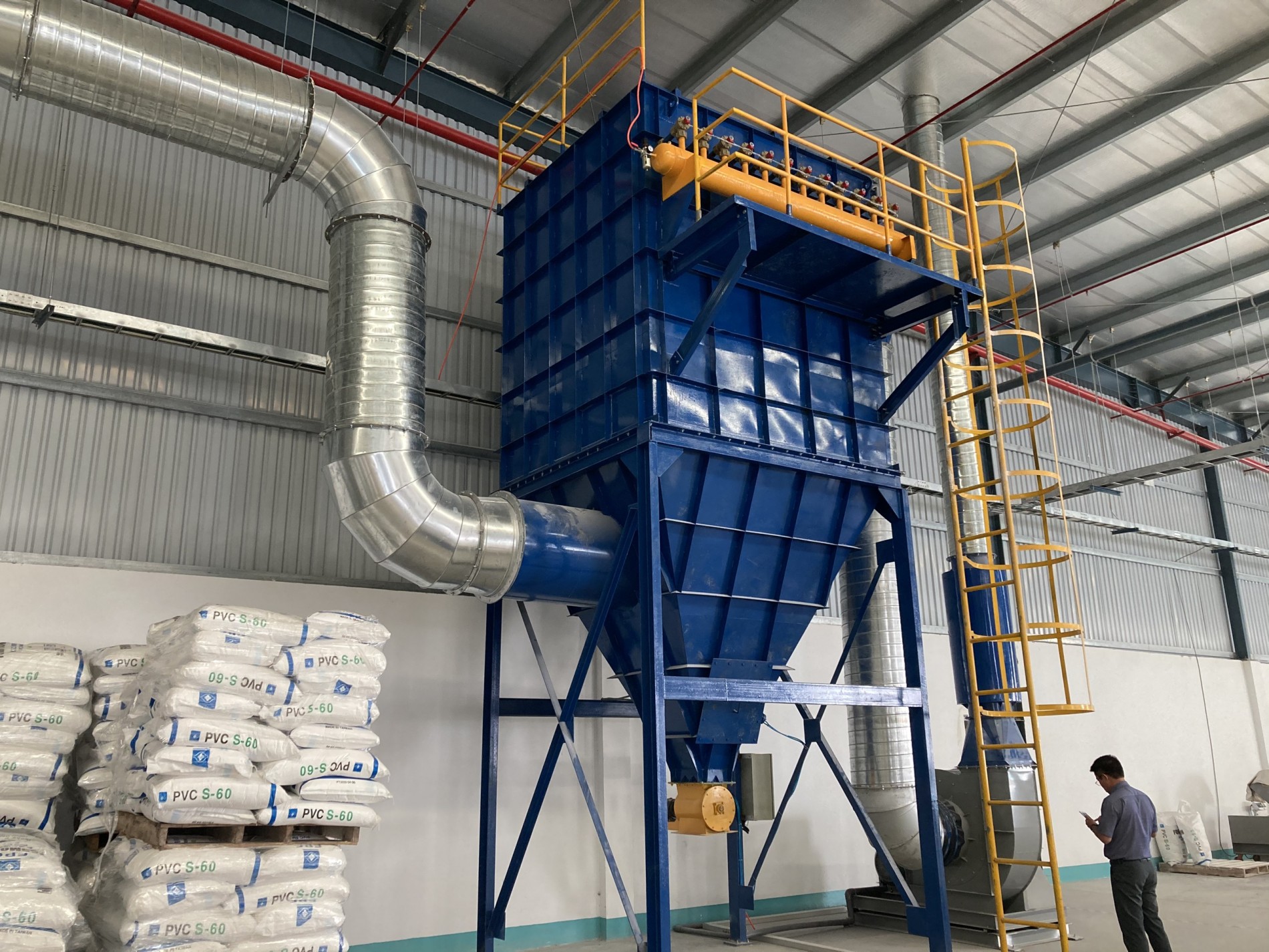 lợi ích hệ thống hút bụi nhà xưởng