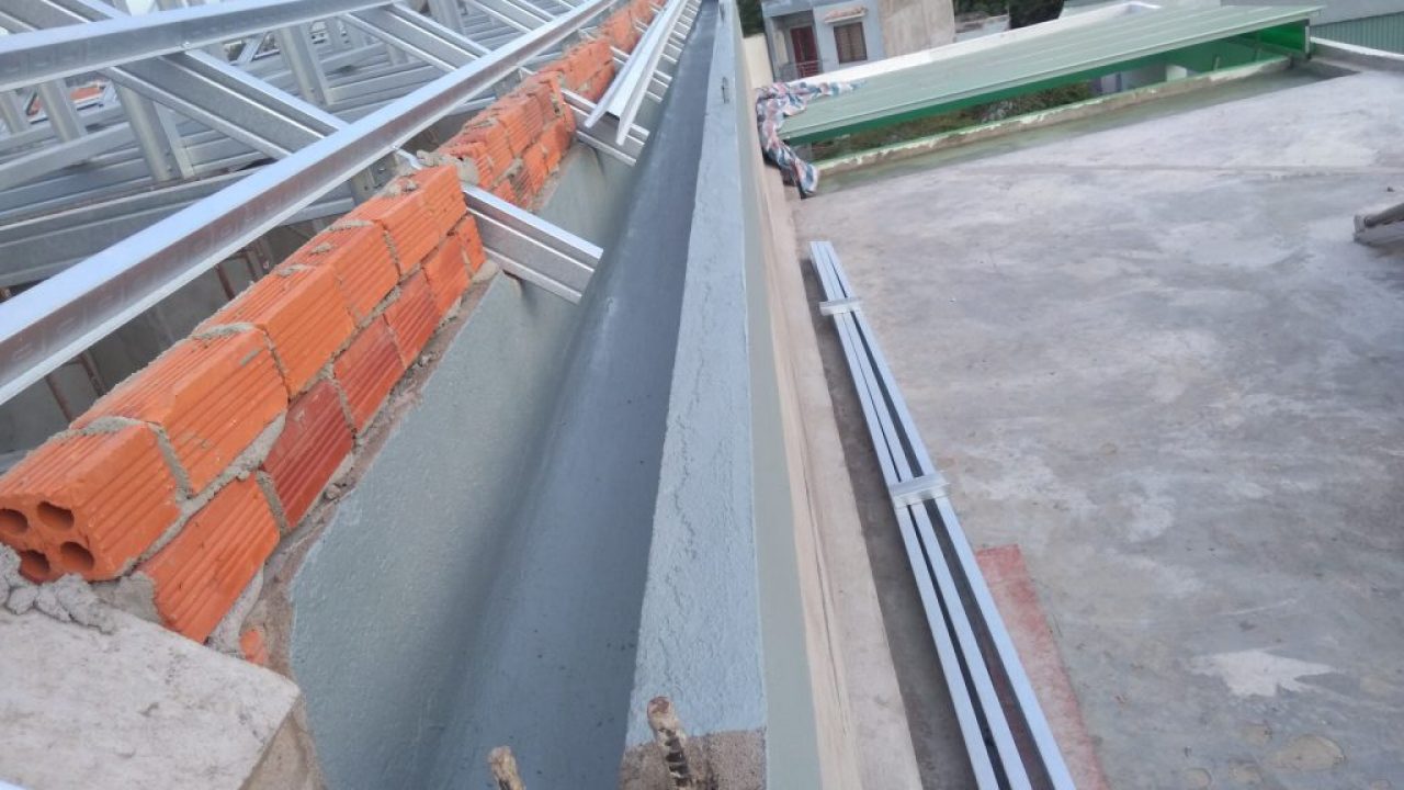 vật liệu làm máng xối nhà công nghiệp