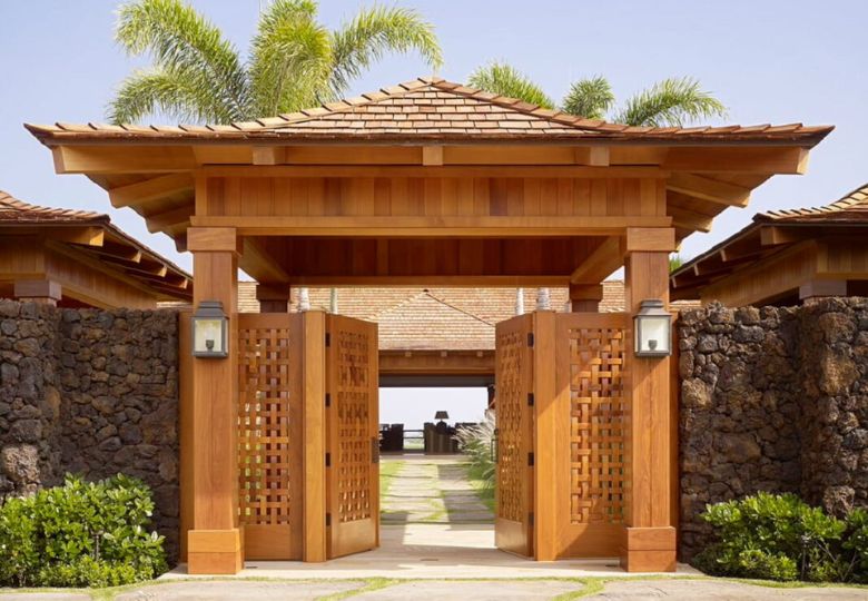 Mái cổng đẹp truyền thống, độc đáo