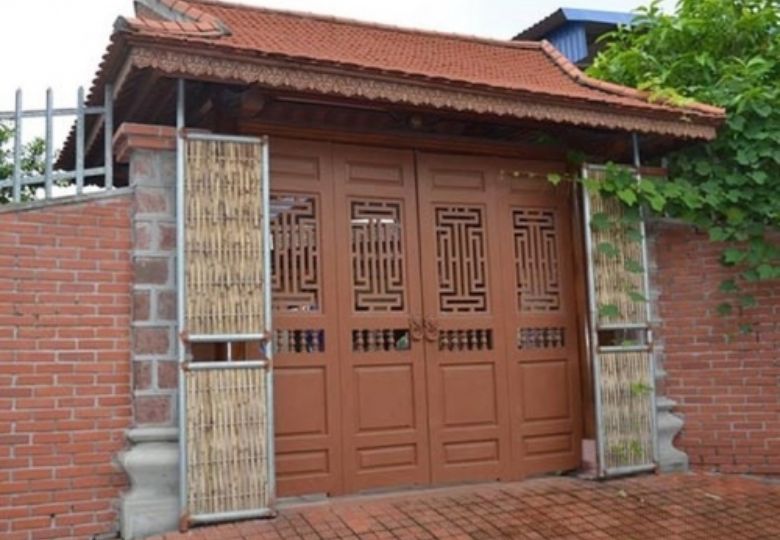 Mẫu mái cổng đẹp