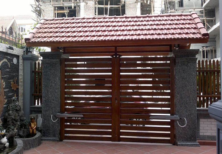Mẫu mái cổng đẹp