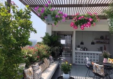 mẫu nhà có sân thượng đẹp