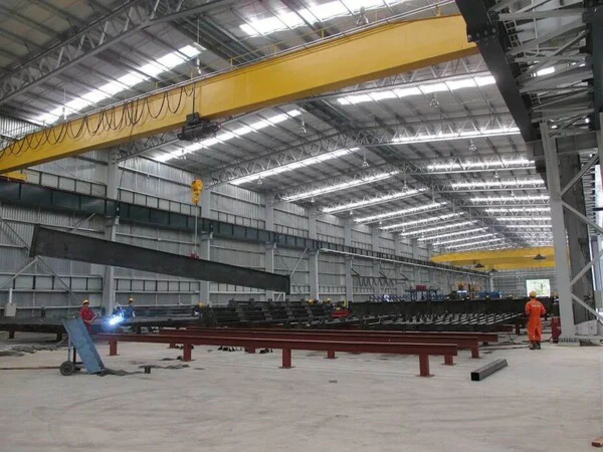 thiết kế nhà xưởng khung thép