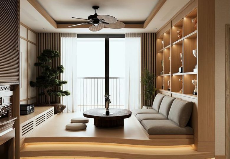 Thiết kế nội thất chung cư the charm an hưng