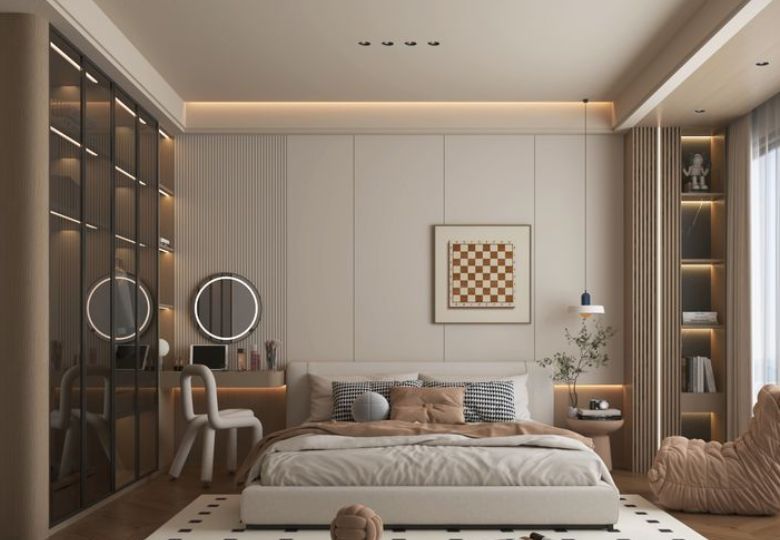 Thiết kế nội thất chung cư the charm an hưng
