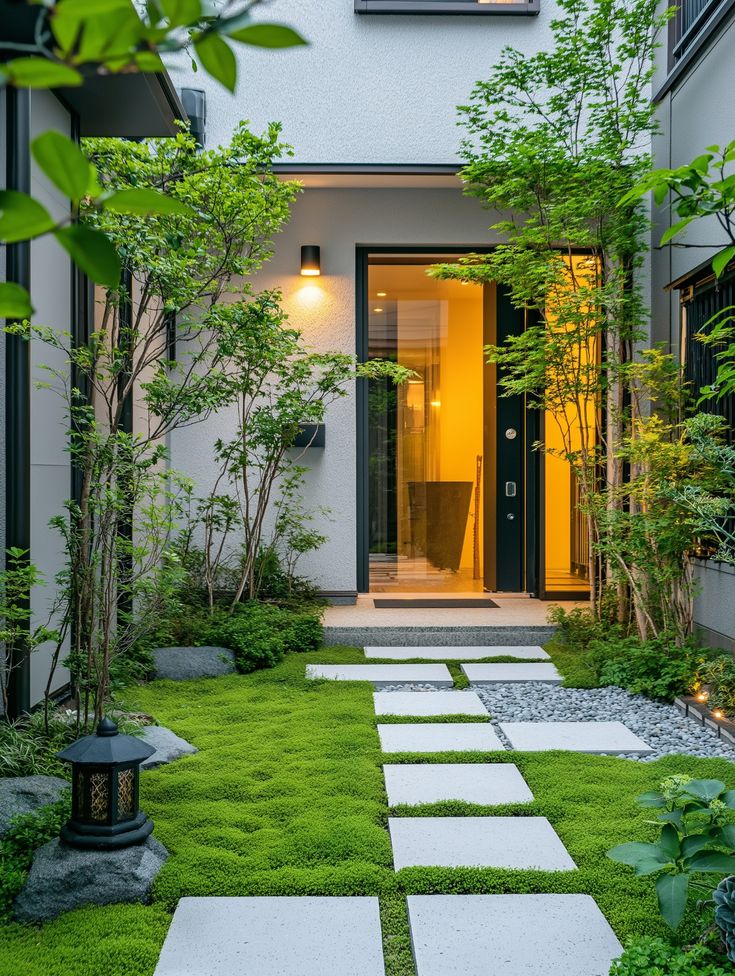 lưu ý khi thiết kế sân vườn nhà ống