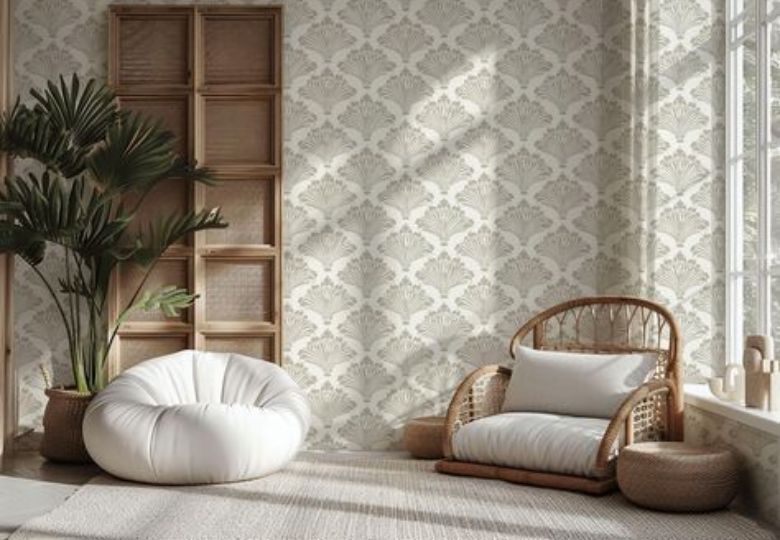 cách dán giấy lên tường không bị tróc sơn