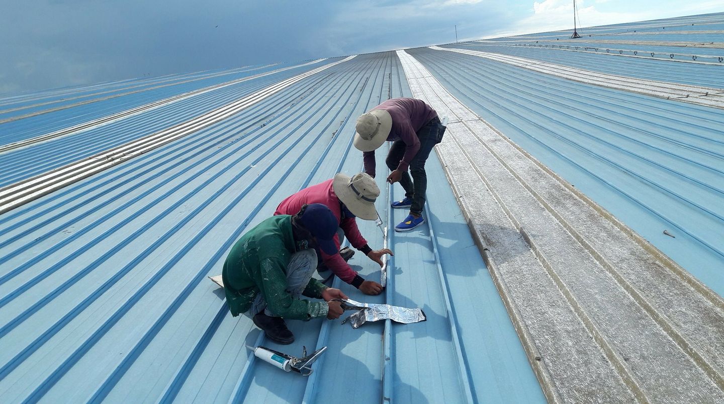 phương pháp chống dột mái tôn nhà xưởng