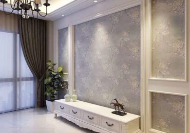 mẫu giấy dán tường phòng khách