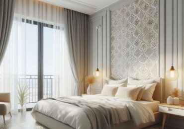 mẫu giấy dán tường phòng ngủ