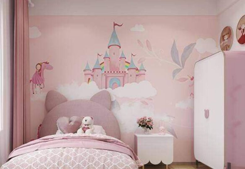 giấy dán tường phòng ngủ trẻ em