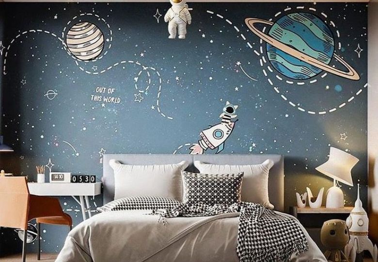 giấy dán tường phòng ngủ trẻ em