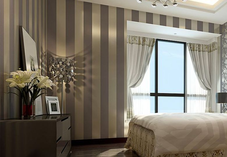 Tông màu trung tính tạo cảm giác ấm cúng cho phòng ngủ vợ chồng
