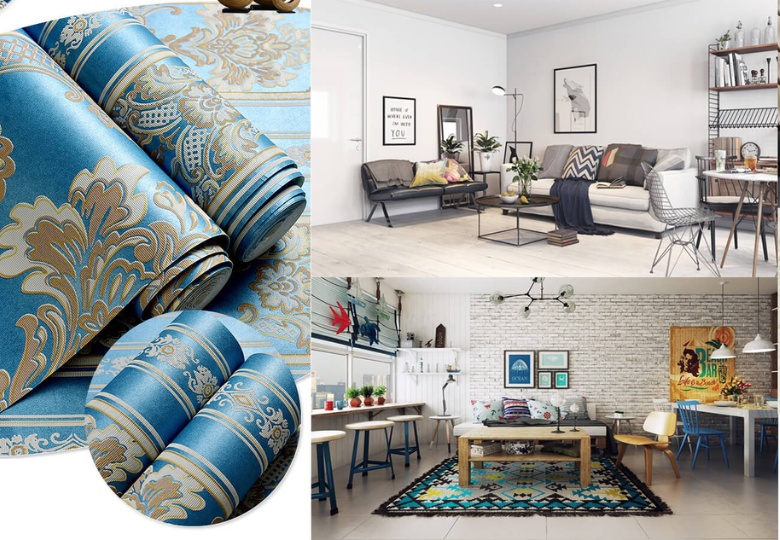 kinh nghiệm mua giấy dán tường