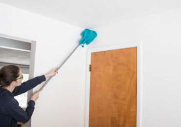 Làm sạch giấy dán tường bị mốc