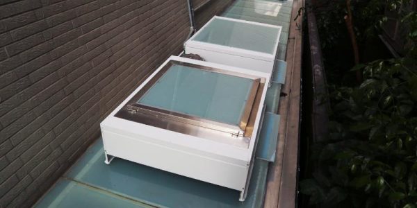 vị trí nhà có 2 giếng trời