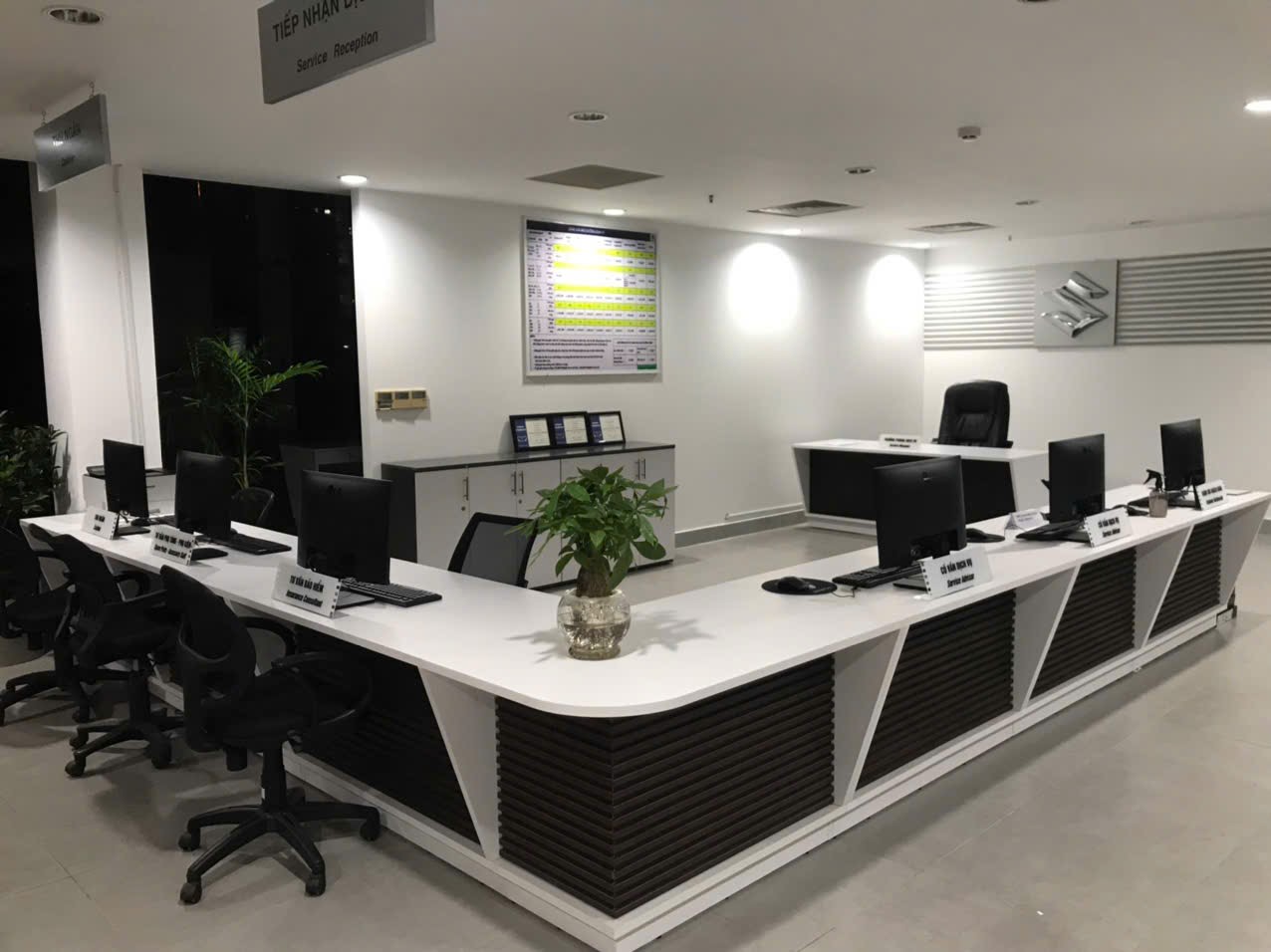 Thiết kế showroom ô tô Suzuki Minh Thanh