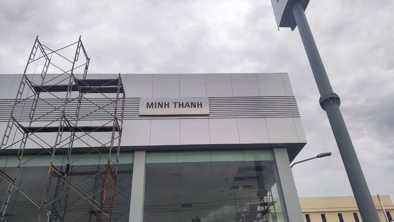 Thiết kế showroom ô tô Suzuki Minh Thanh
