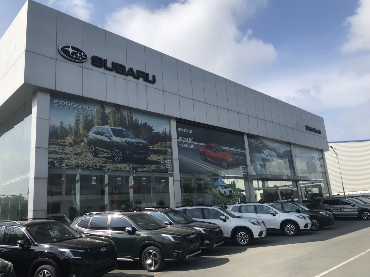 Thiết kế showroom ô tô Suzuki Minh Thanh