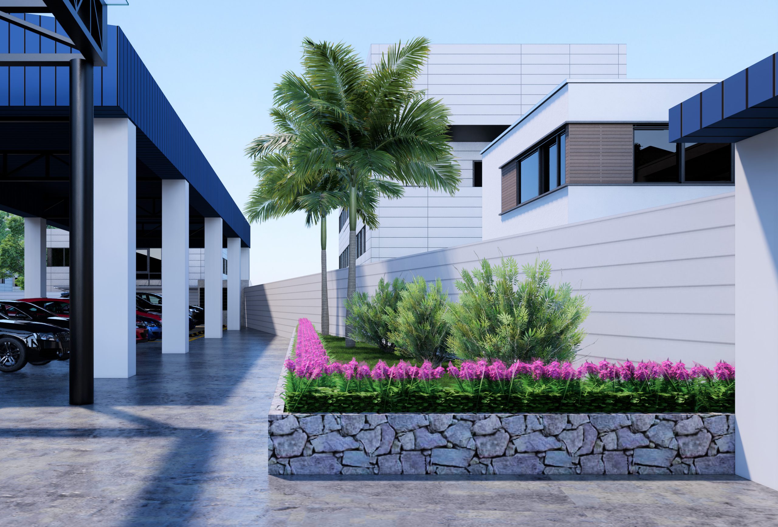 Thiết kế showroom ô tô Suzuki Royal