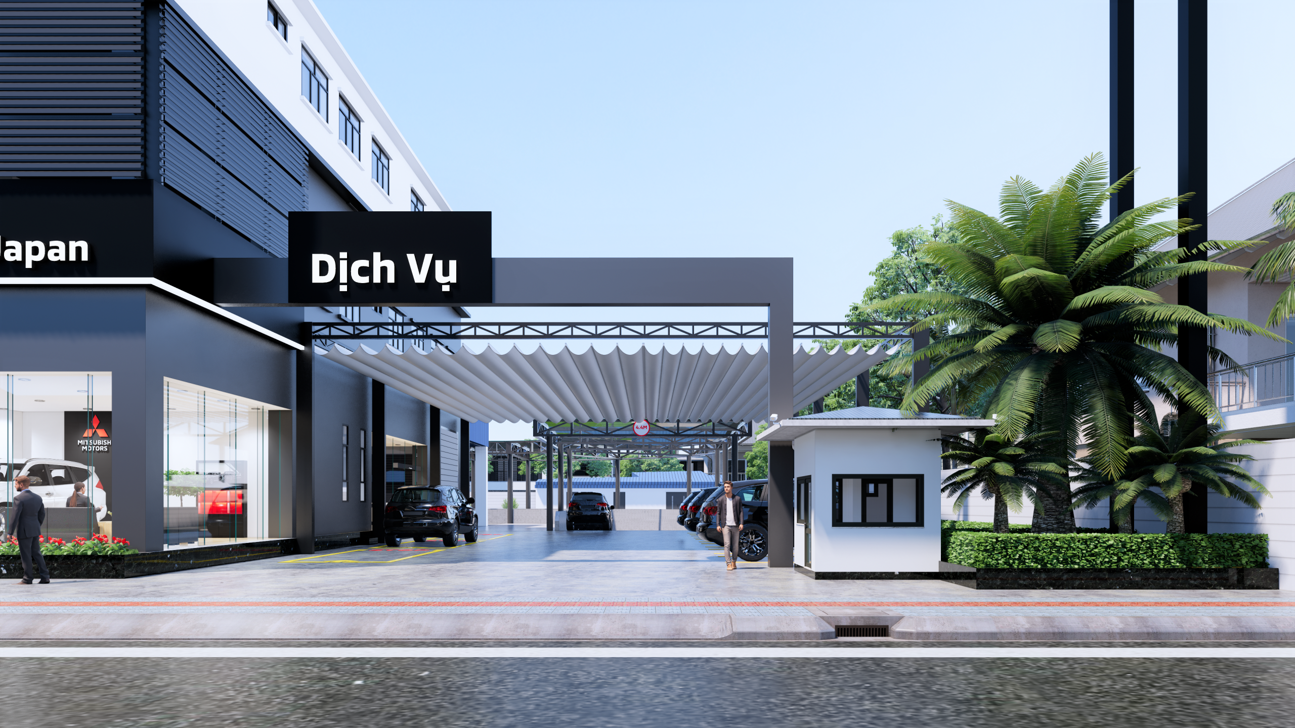 Thiết kế showroom ô tô Suzuki Royal